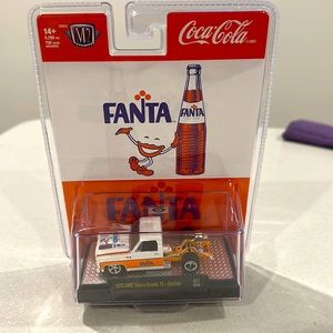 New M2 Machines Fanta 1975 GMC Sierra Grande 15 - Custom CHASE Model Truck